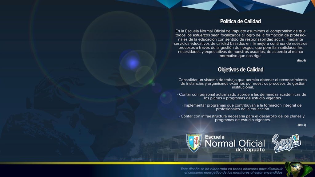 Política y objetivos de calidad de la ENOI