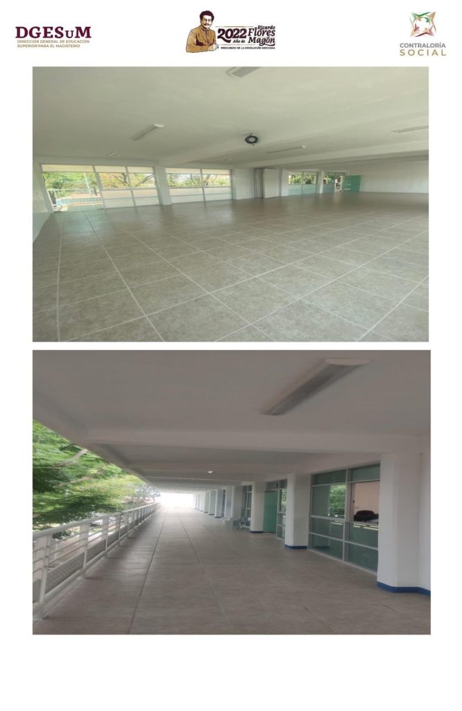Evidencia fotográfica de la obra del Programa U079