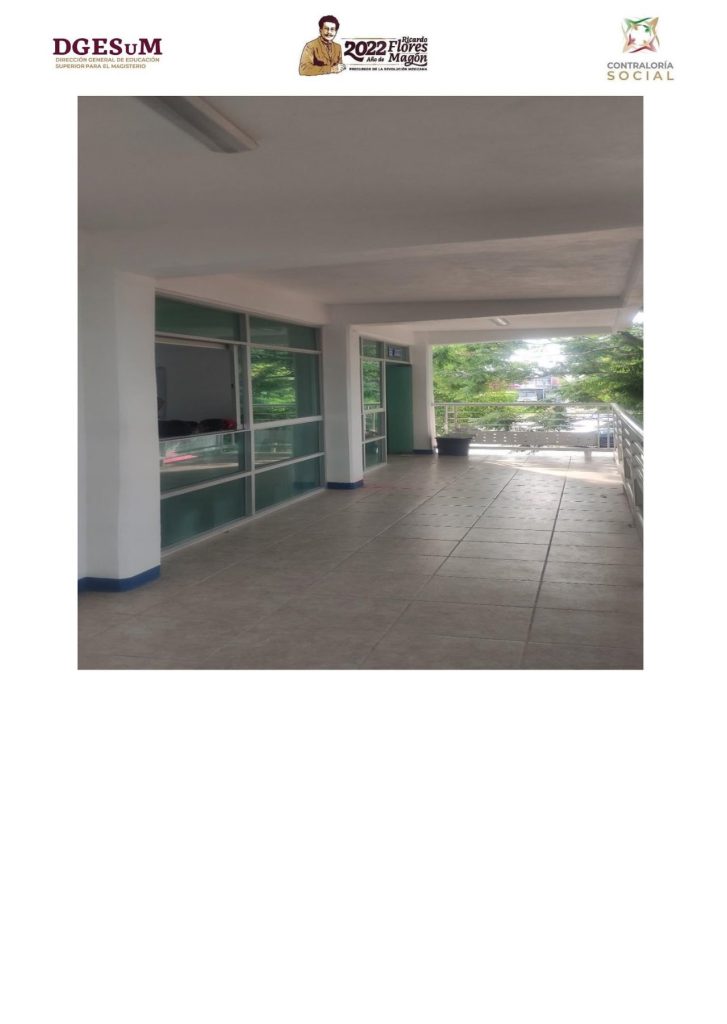 Evidencia fotográfica de la obra del Programa U079